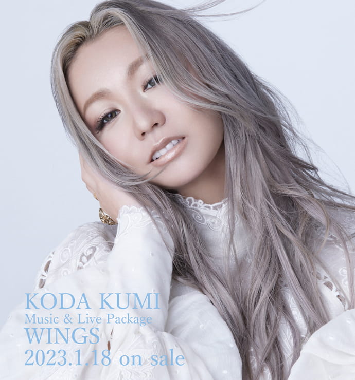 KODA KUMI Music & Live Package WINGS 2023.1.18 on sale